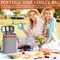 Birthday Gifts for Women Men - Mothers Day Wine Gift Baskets For Woman Mom, Her, Women, Friend, Wine Lovers, Self Care Package, Insulated Wines Tote Bag Carrier w/ Tumblers & Wines Accessories Set